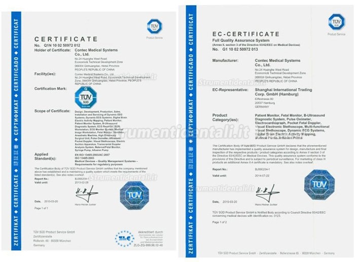 COMTEC® CMS5100 Multi-Parameter Monitor paziente